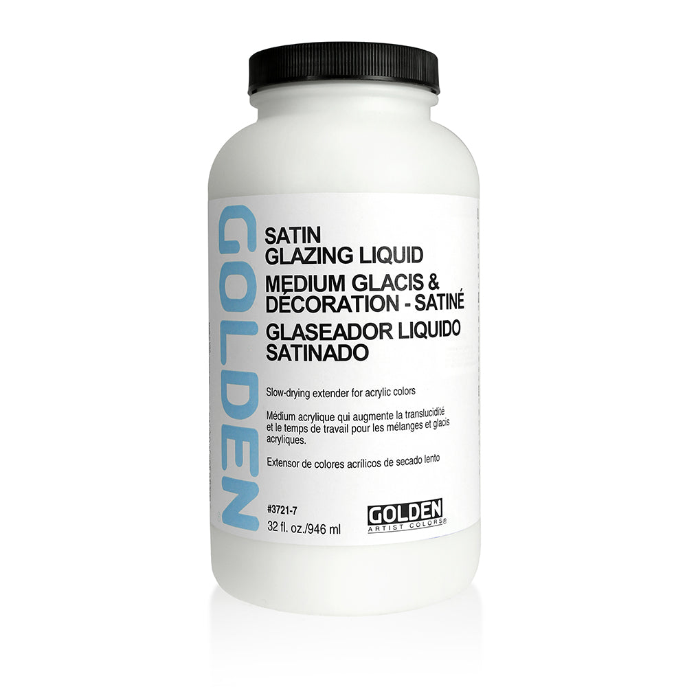 Golden - Medium 946ml - 3721-7 Satin Glazing Liquid