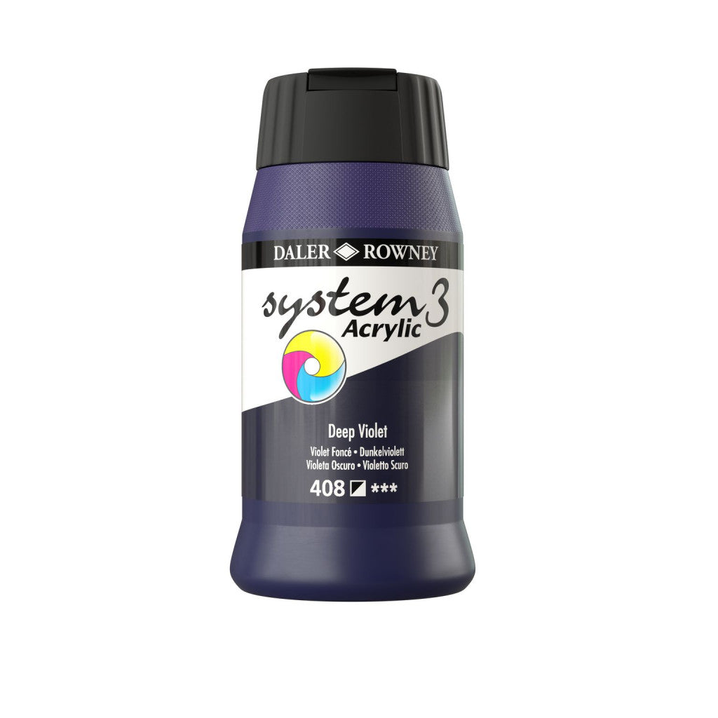 Daler Rowney - System3 500ml - 408 Deep Violet