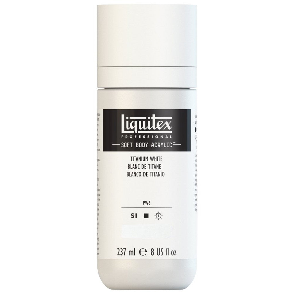 Liquitex Soft Body 237ml - 432 Titanium White S1