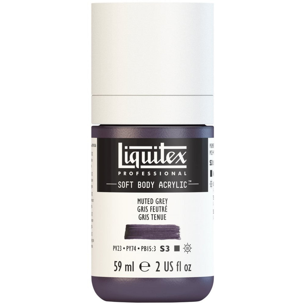 Liquitex Soft Body 59ml - 505 Muted Grey S3