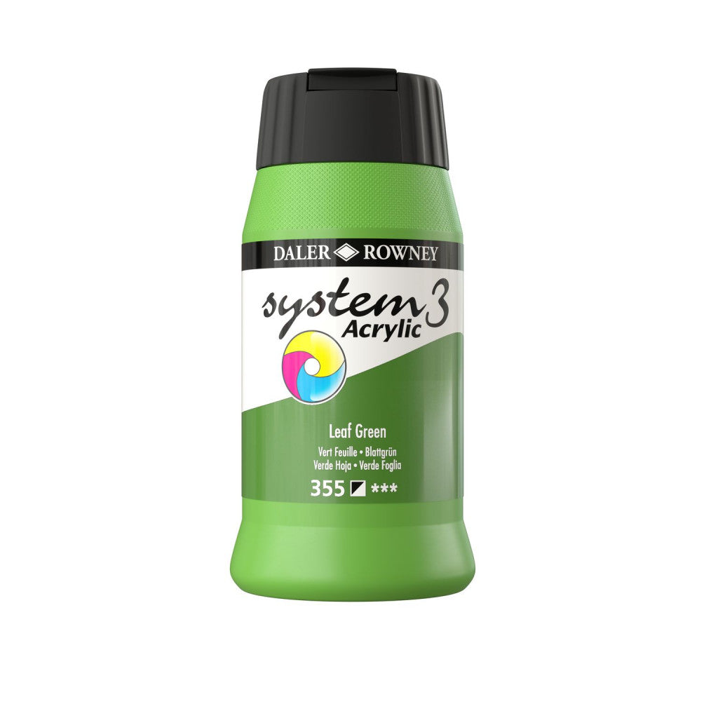 Daler Rowney - System3 500ml - 355 Leaf Green