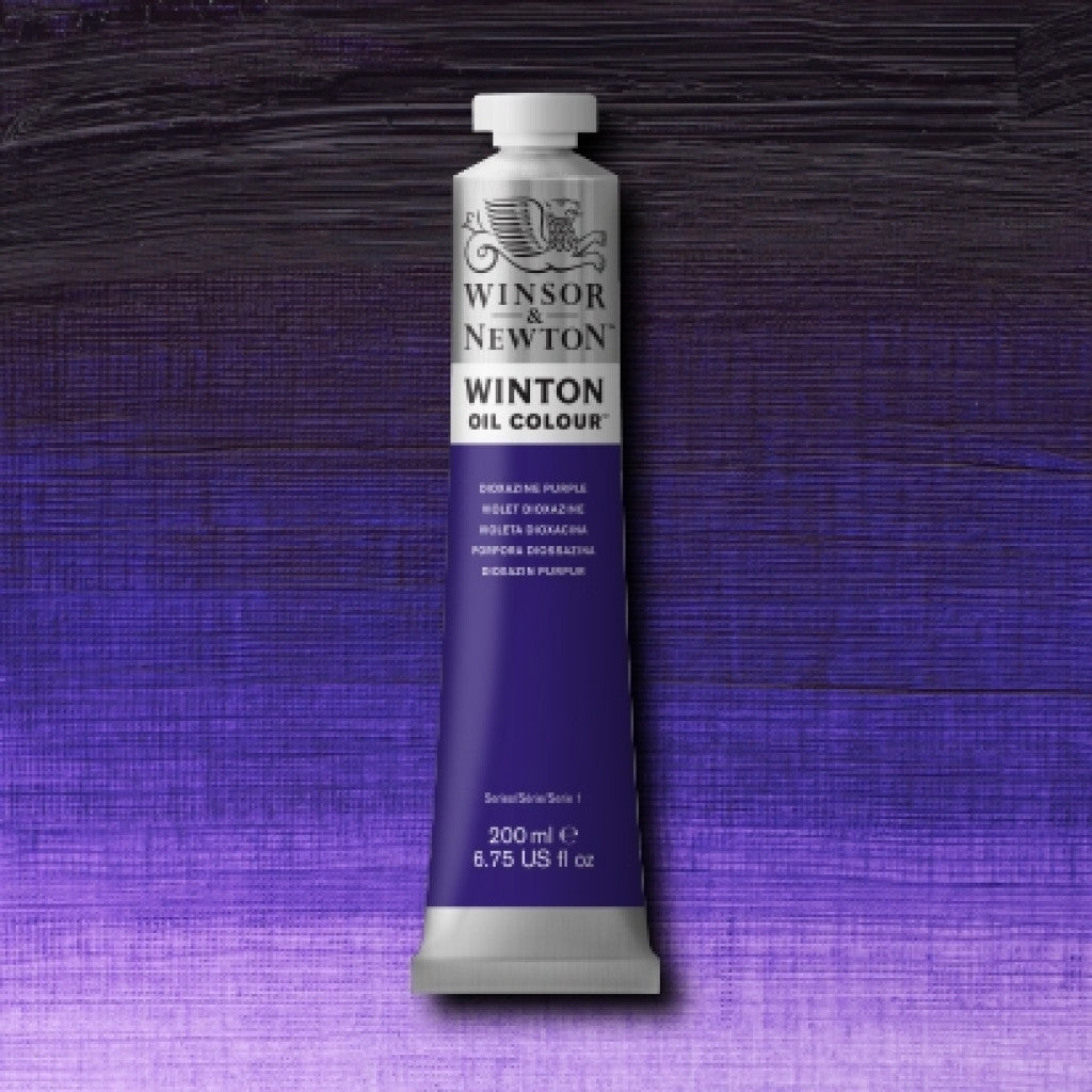 W&N - Winton Oil 200ml - 229 Dioxazine Purple