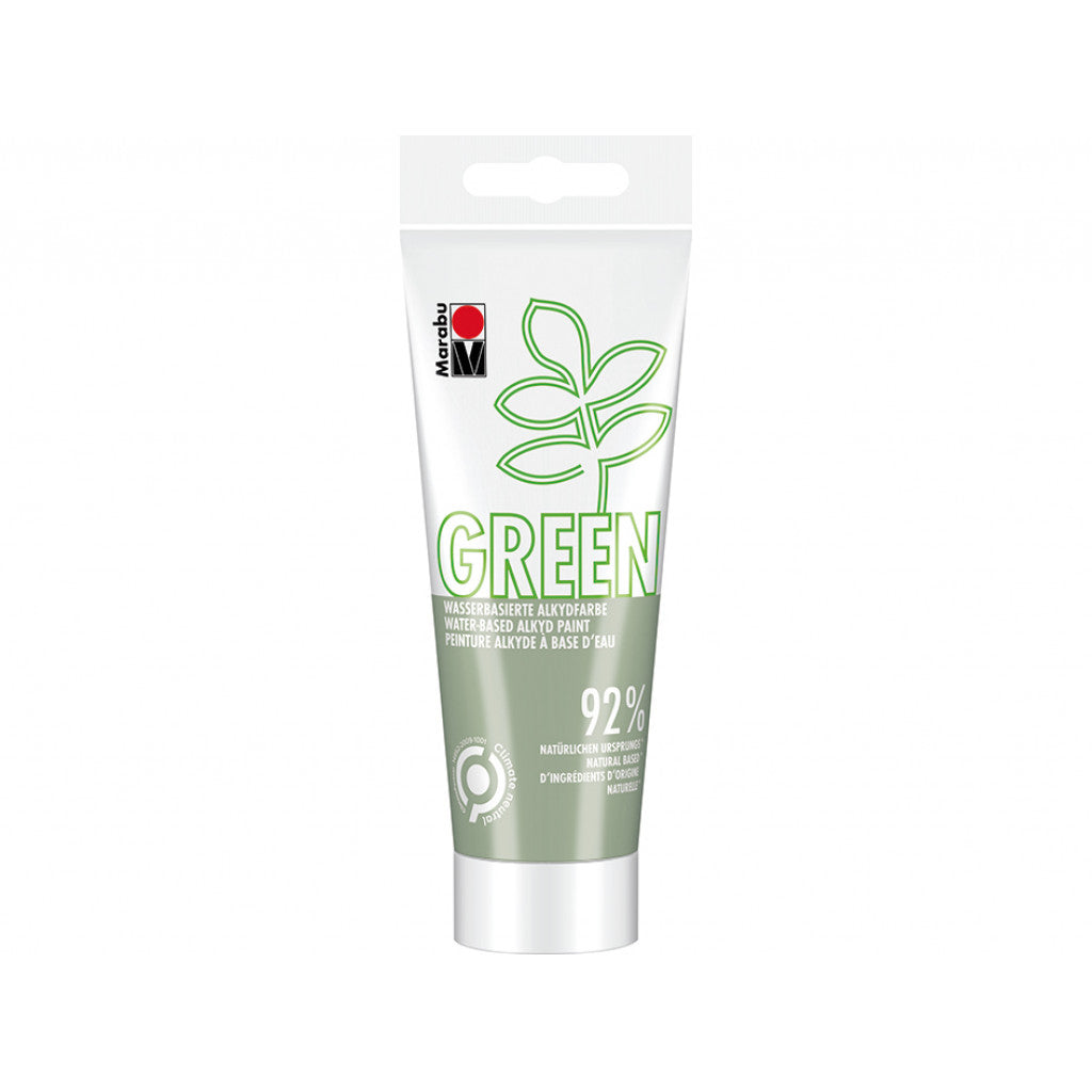 Vegansk Maling, Marabu Green Alkydmaling 100ml - 159 Mistletoe