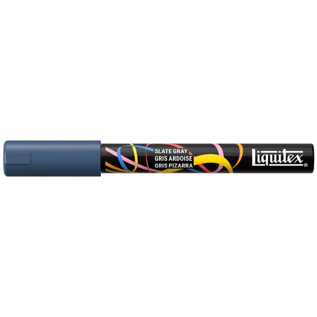 Liquitex Marker 2mm - Slate Grey