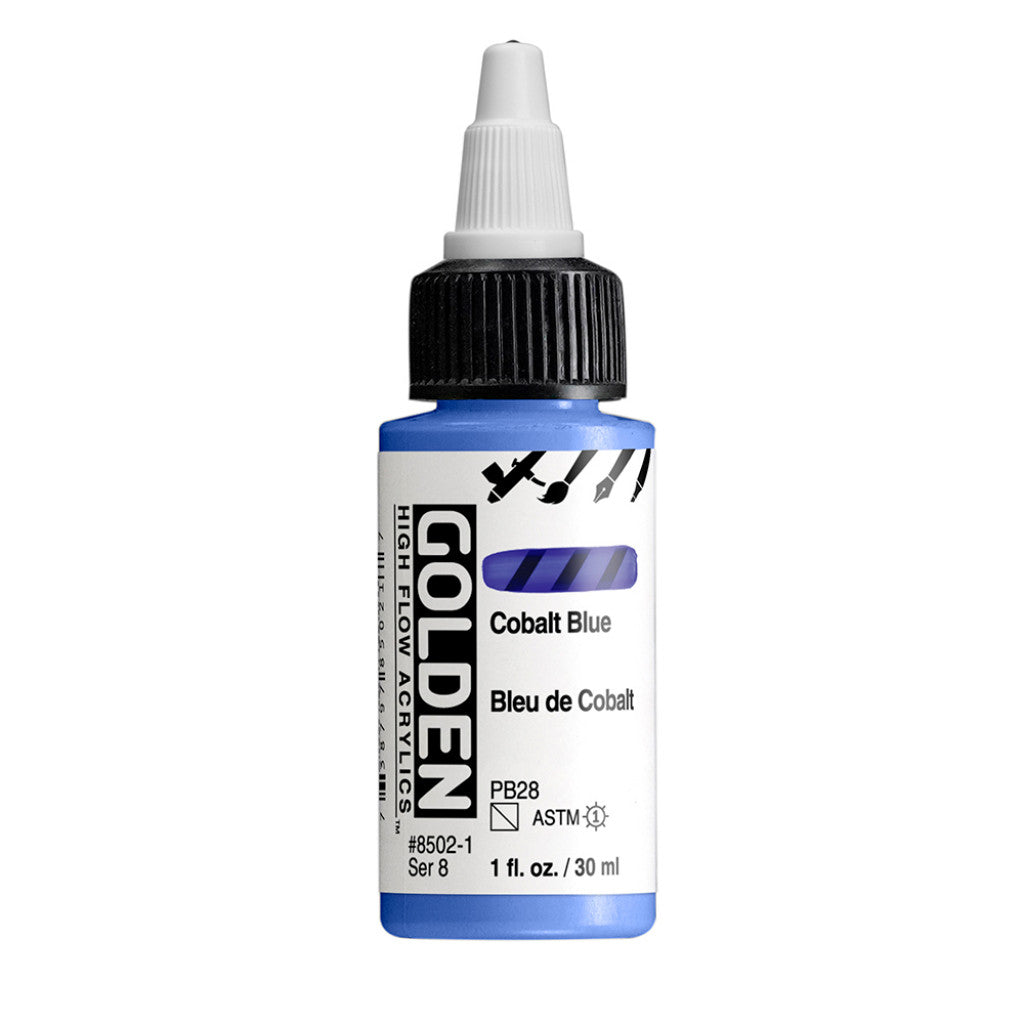 Golden High Flow Acrylics 30ml - Cobalt Blue
