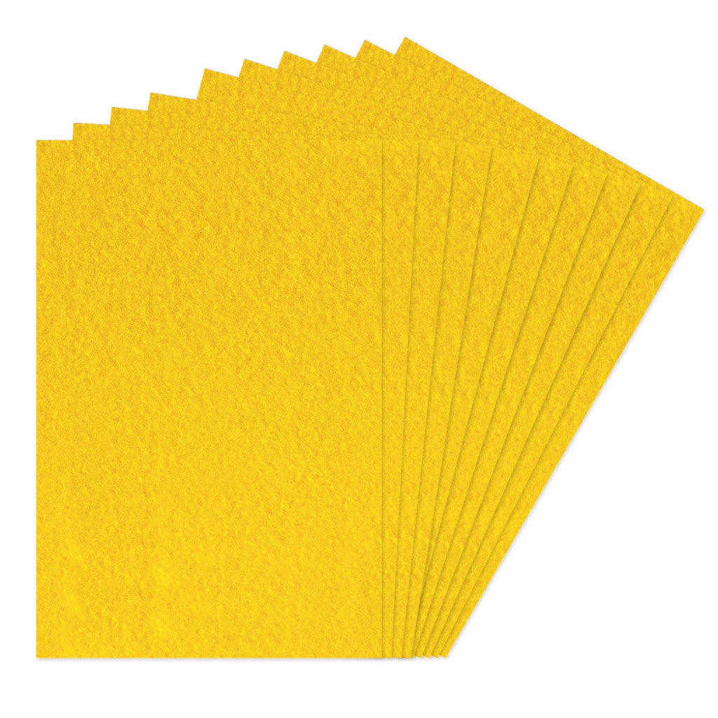 Folia Hobbyfilt 150g/m - 20x30cm 10stk - Banangul