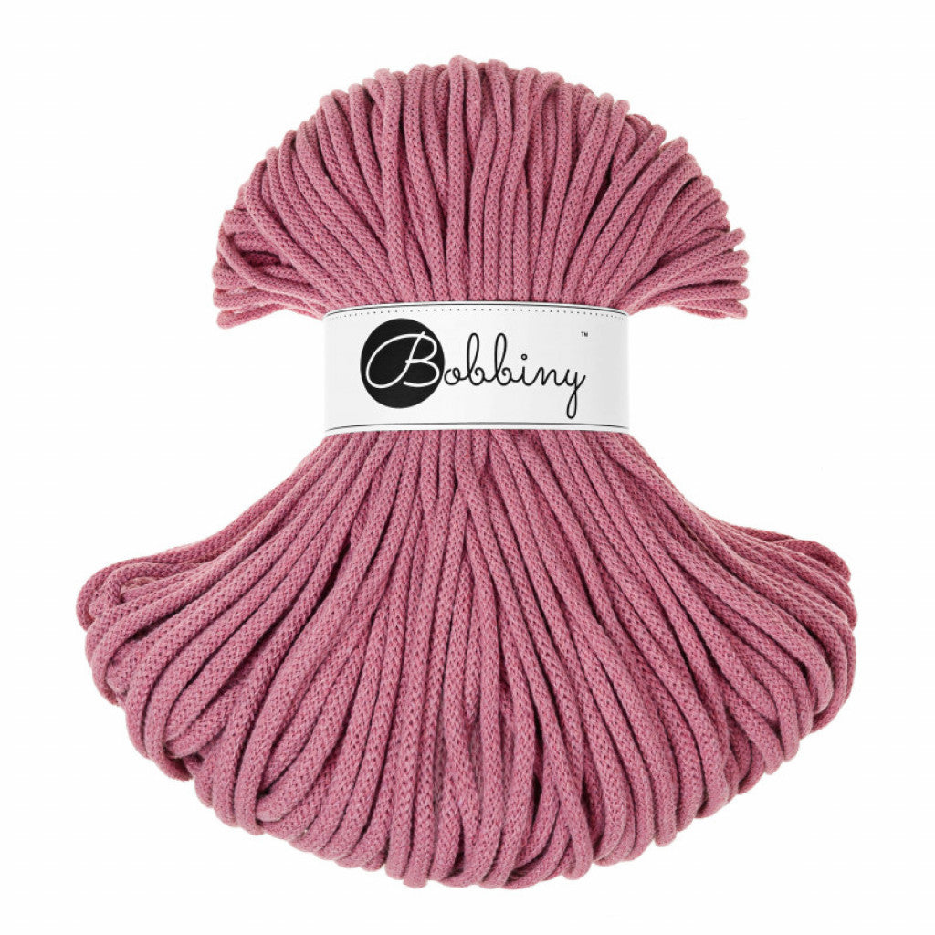 Bobbiny Braided Cord 5mm 100m - Blossom