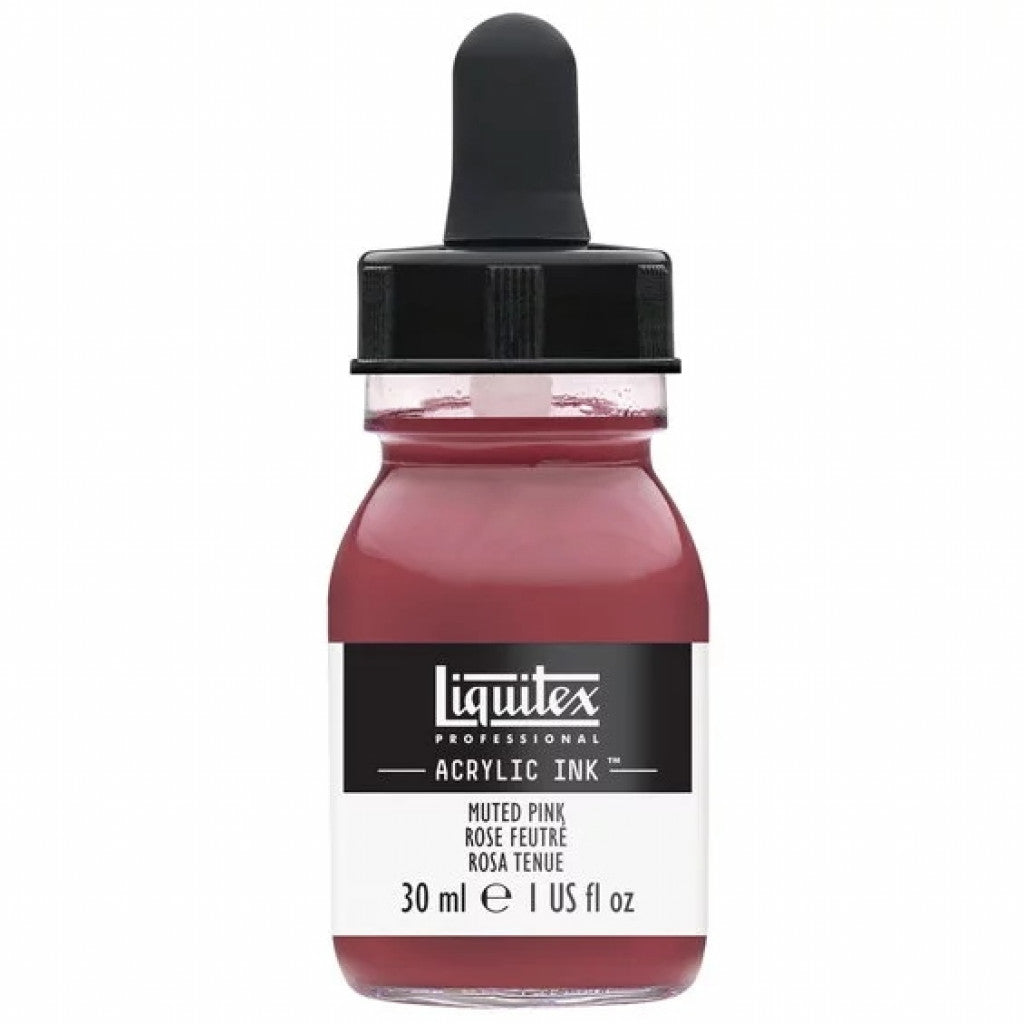 Liquitex Artists Acrylic Ink, 30 ml - Muted pink 504