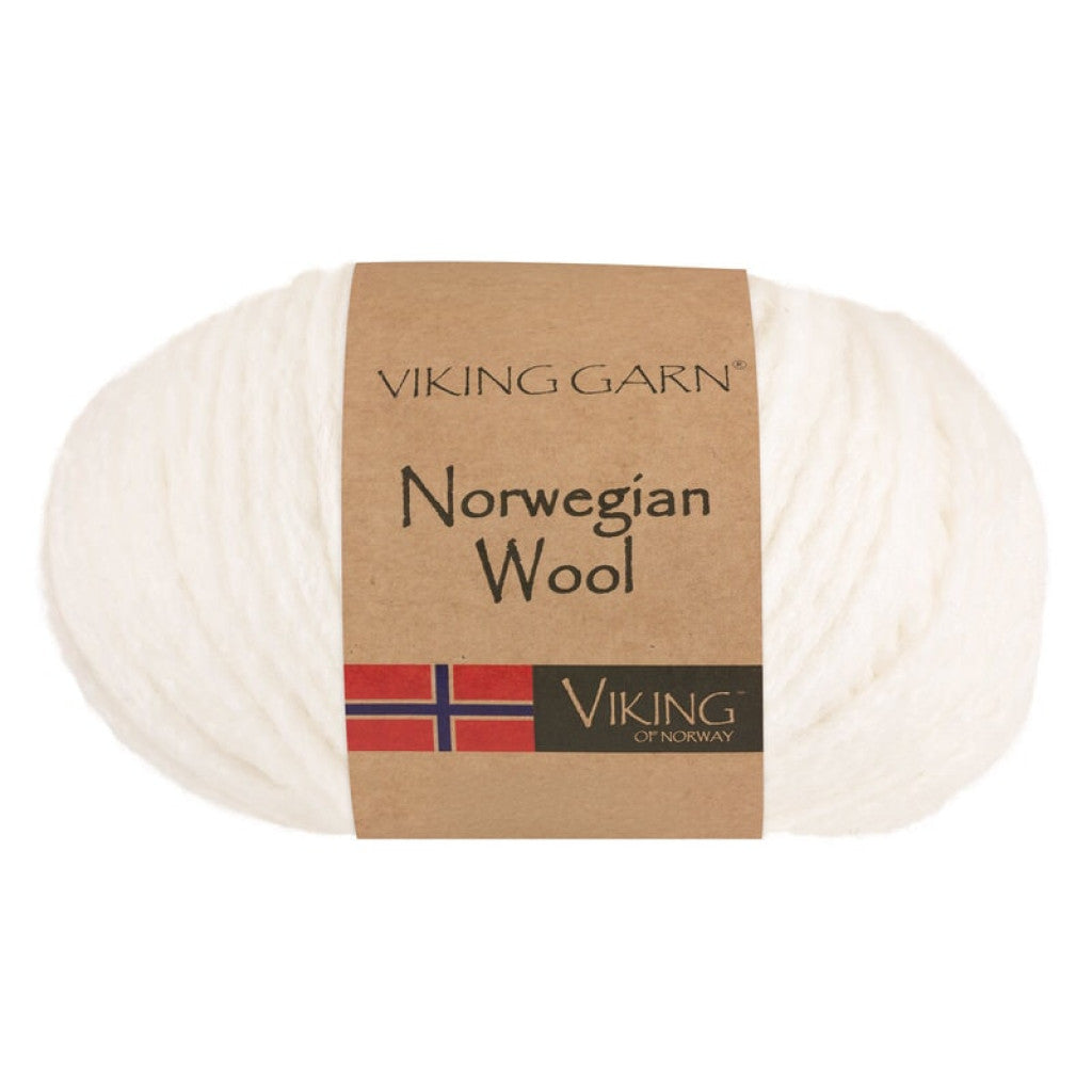 Norwegian Wool - 400 Hvit
