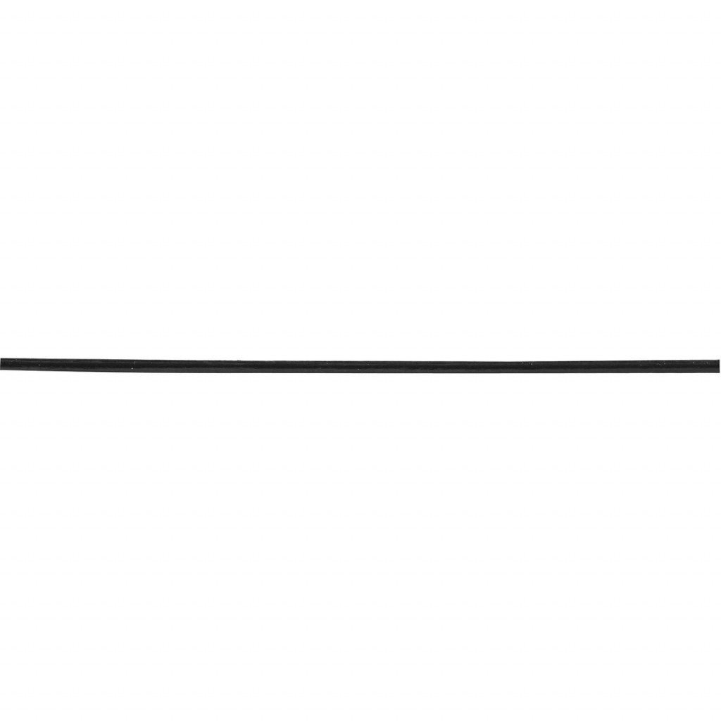 Skinnsnor 1 Mm Sort 4,5 M