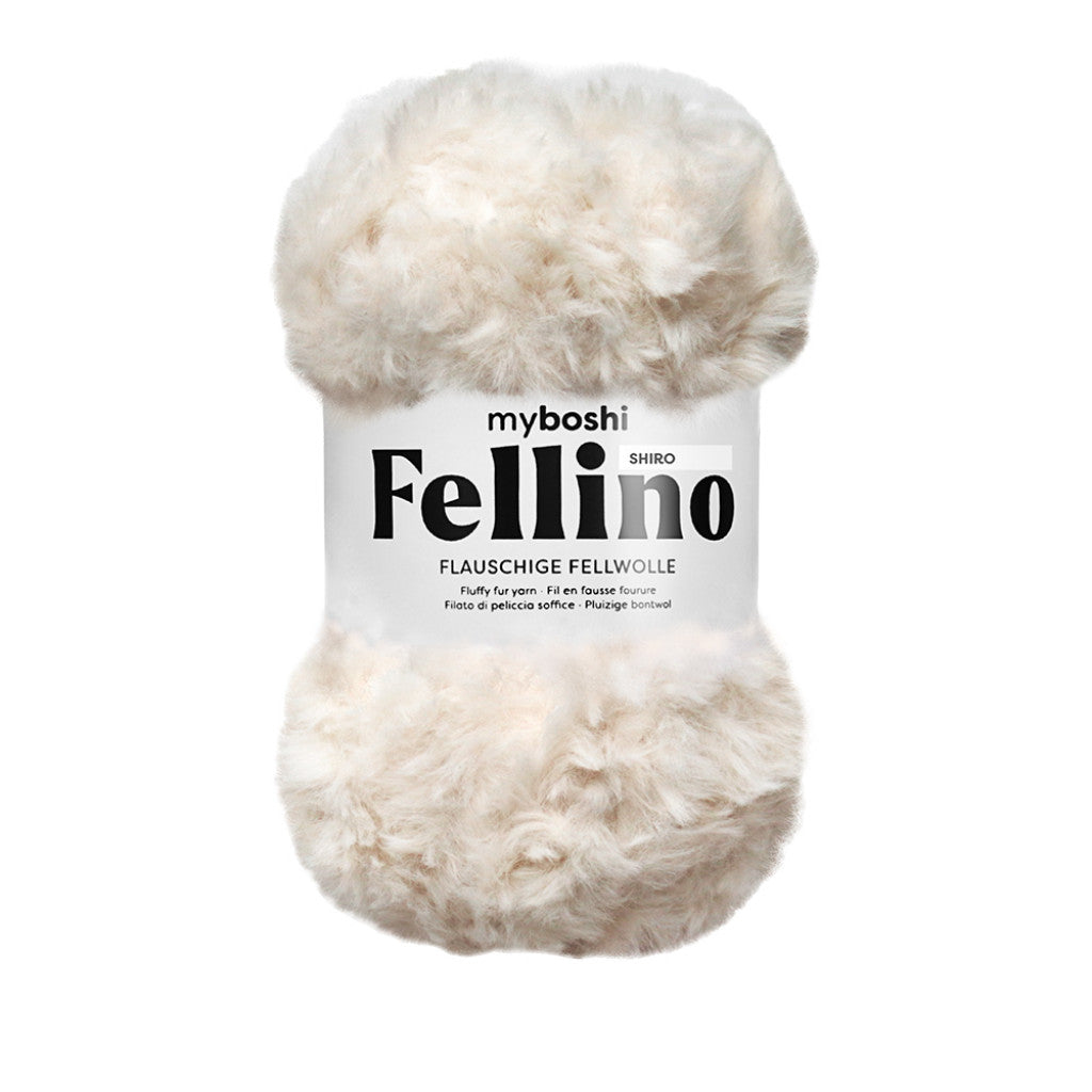 Myboshi Fellino 65m - 891 Shiro Hvit
