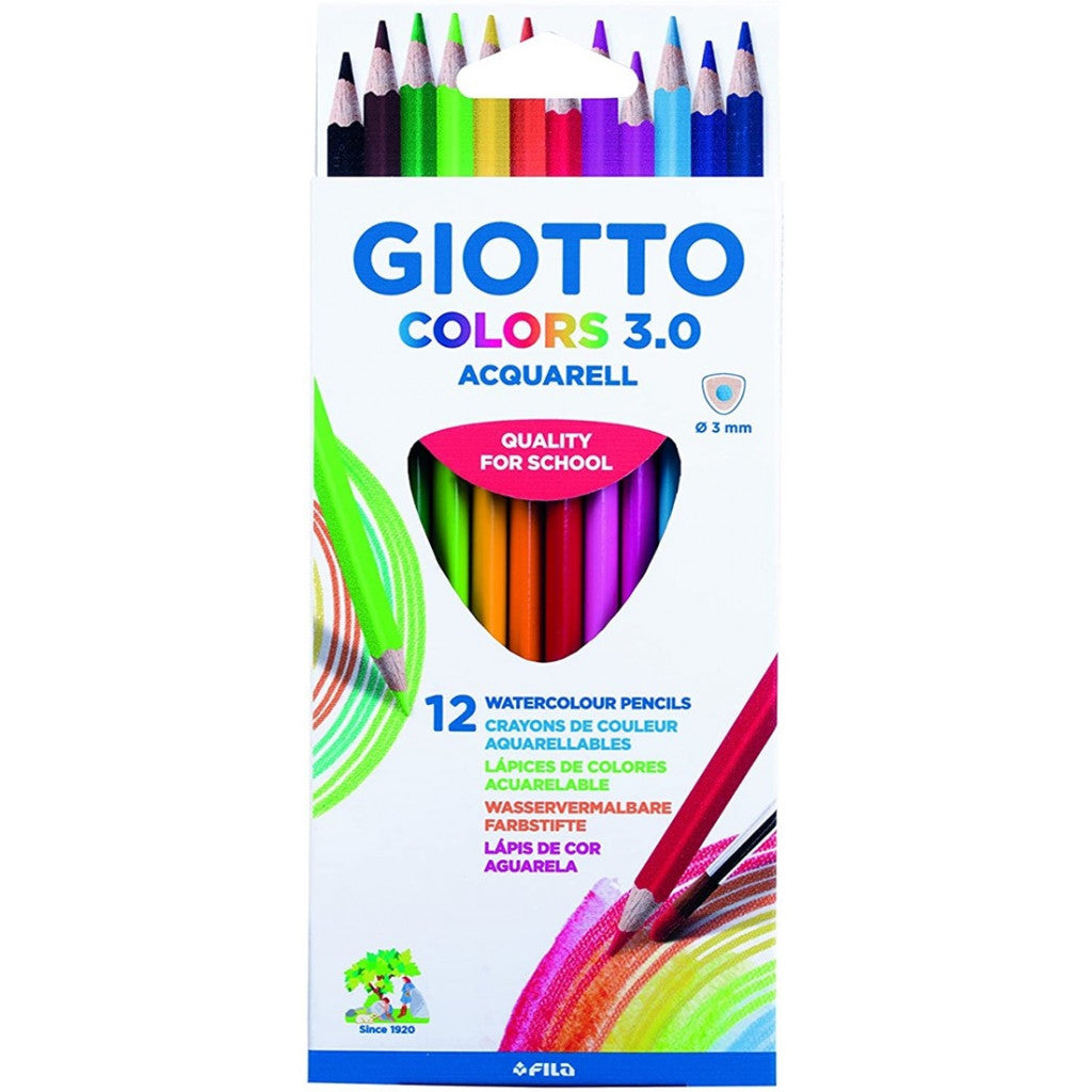 Giotto Colors 3.0 Aquarell - 12 stk