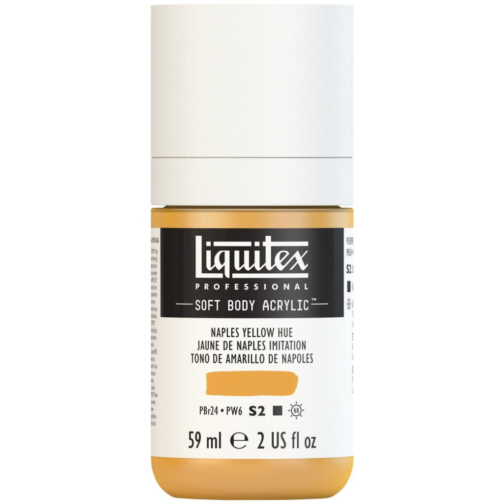 Liquitex Soft Body 59ml - 601 Naples Yellow Hue S2