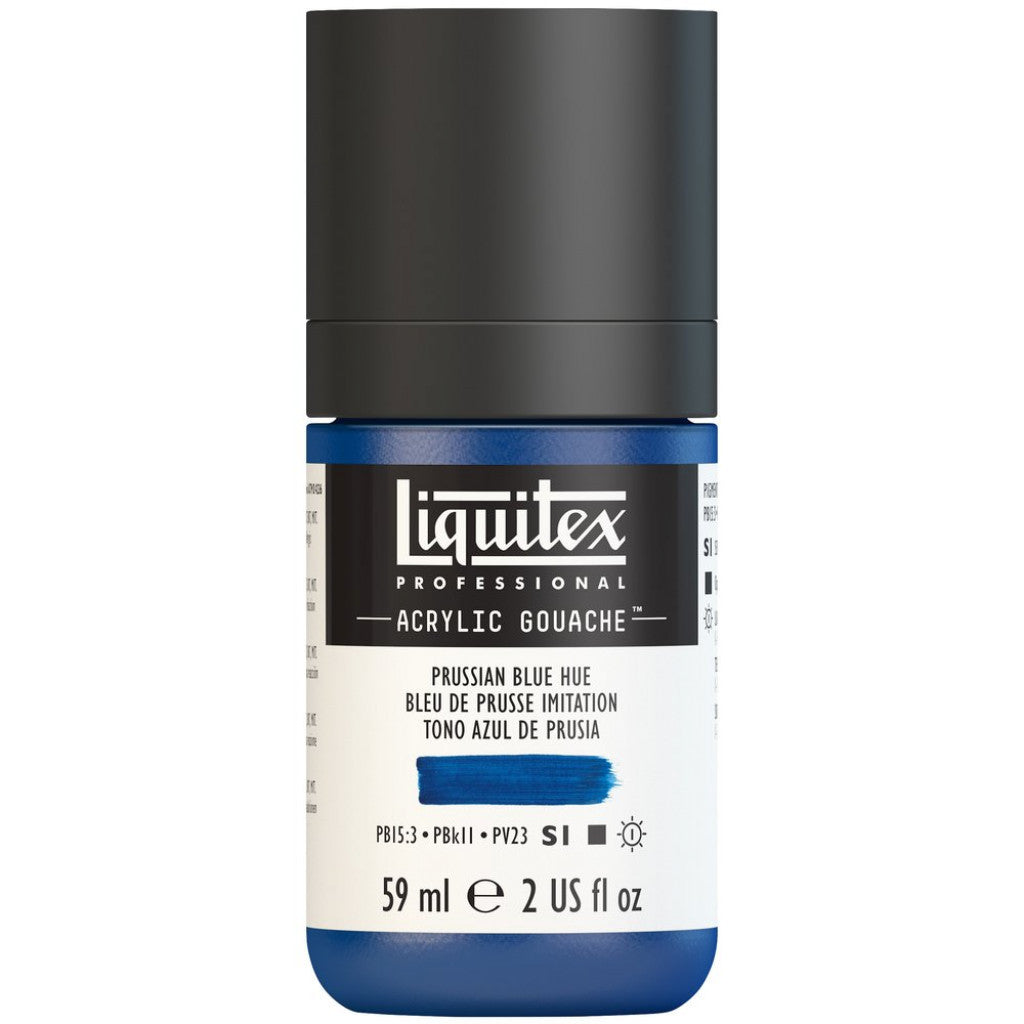 Liquitex Acrylic Gouache (matt) 59ml - 320 Prussian Blue Hue S1