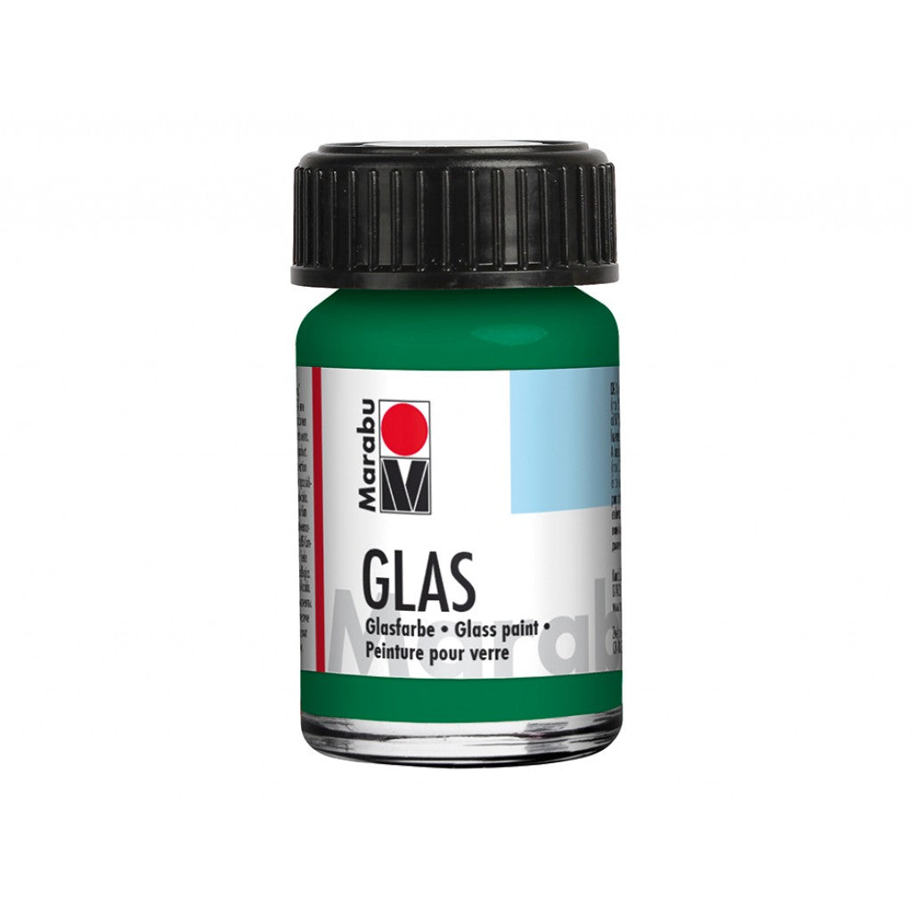 Marabu Glas 15ml - 068 Mørk grønn