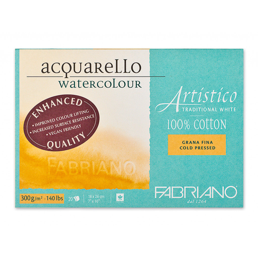Fabriano Artistico EQ Traditional 300g GF CP - 18x26cm 20ark