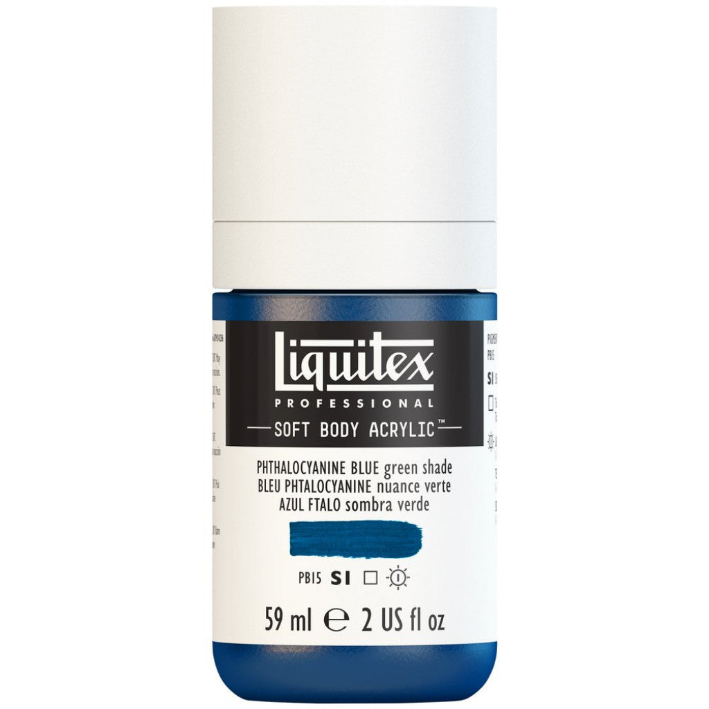 Liquitex Soft Body 59ml - 316 Phthalo Blue (Green Shade) S1