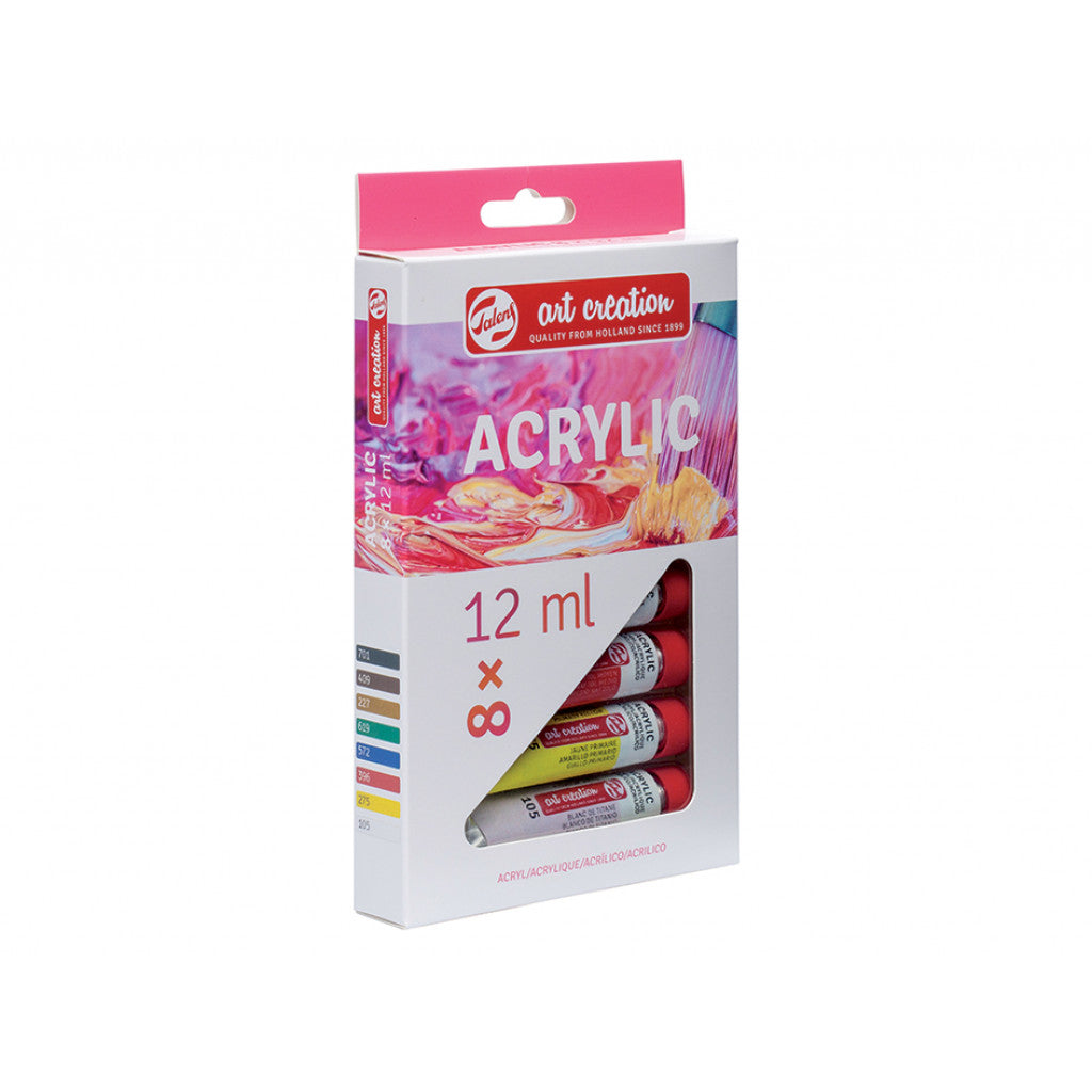 Art creation acryl Tube-sett - 8x12ml