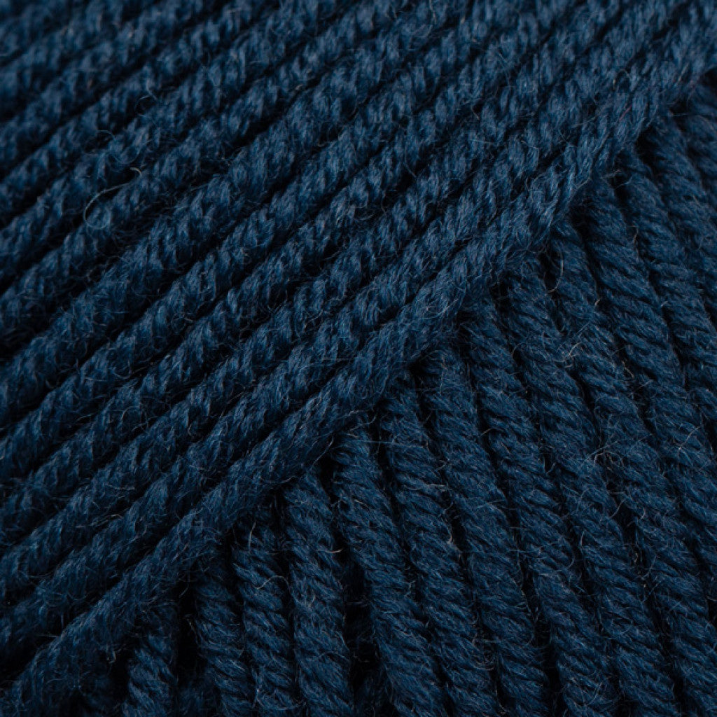 Merino Extra Fine Uni - 56 Mørk marineblå