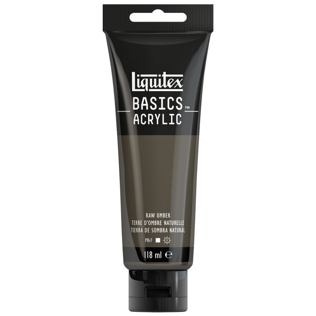 Liquitex Basics Acrylic 118ml - 331 Raw Umber S1