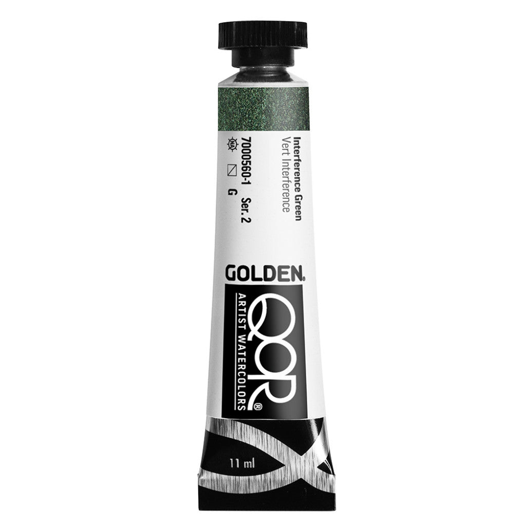 QoR Artist Watercolors tube 11ml - Interference Green