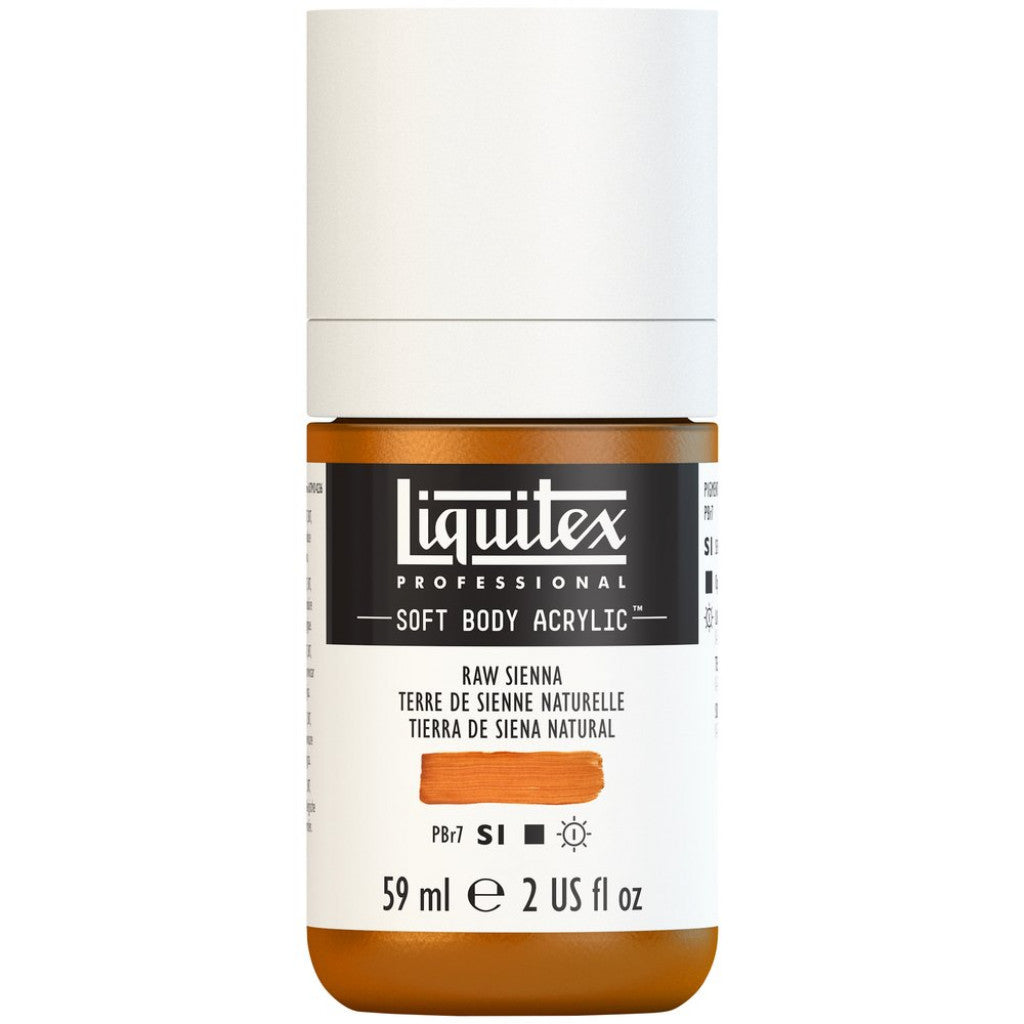 Liquitex Soft Body 59ml - 330 Raw Sienna S1