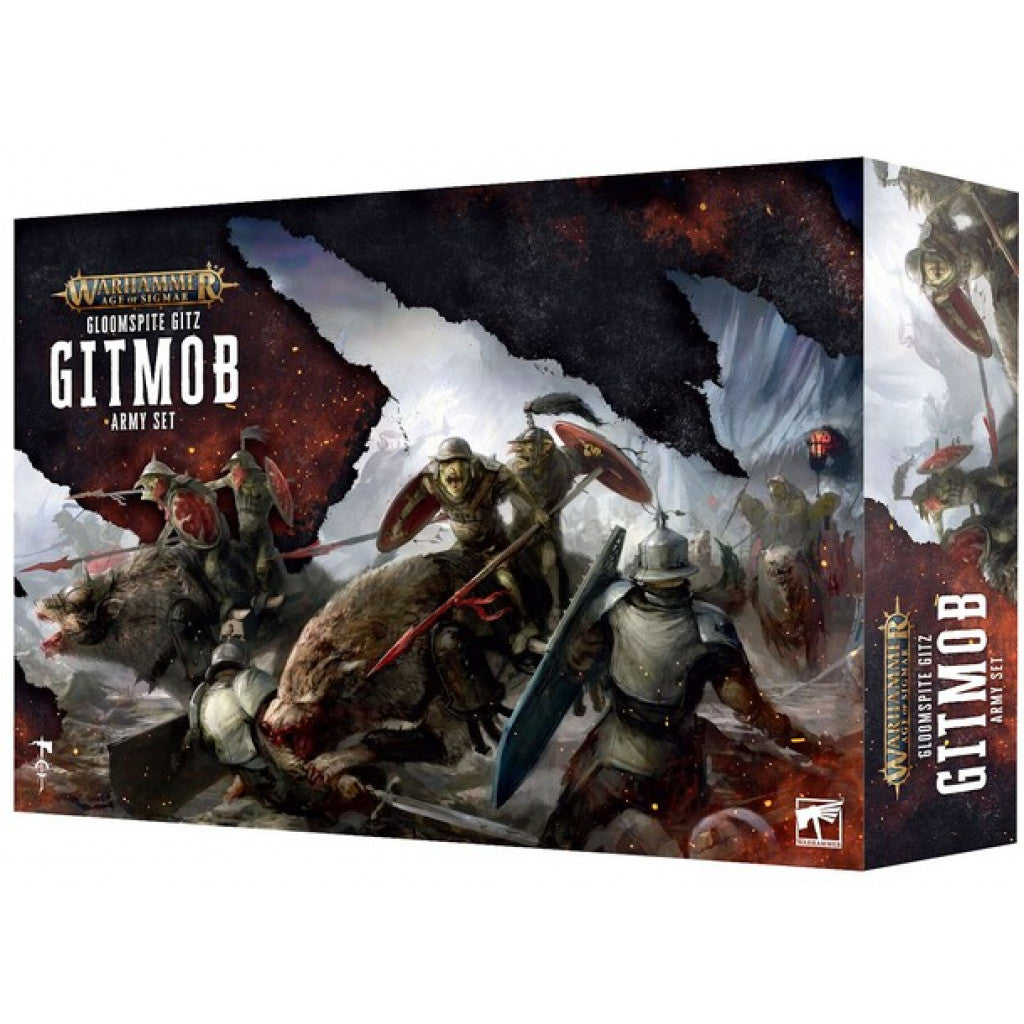 Warhammer Age of Sigmar, Destruction - Gloomspite Gitz: Gitmob Army Set