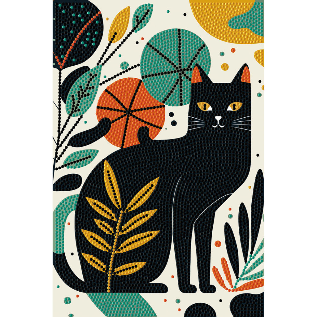 Diamond Dotz - Dotz Decor - Boho Cat 20x30cm