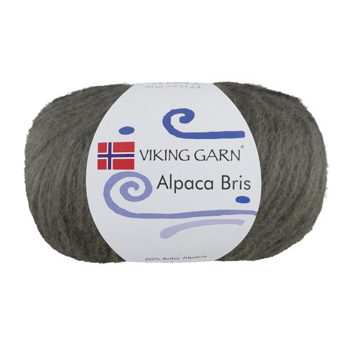 Alpaca Bris - 339 Støvet Olivengrønn