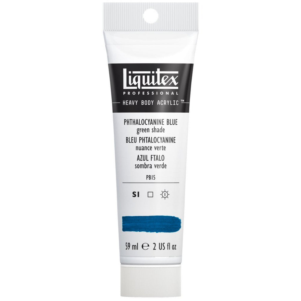 Liquitex Heavy Body 59 ml - 316 Phthalo Blue (Green Shade) S1