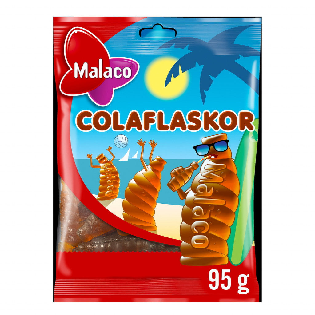 Malaco Colaflaskor 95g