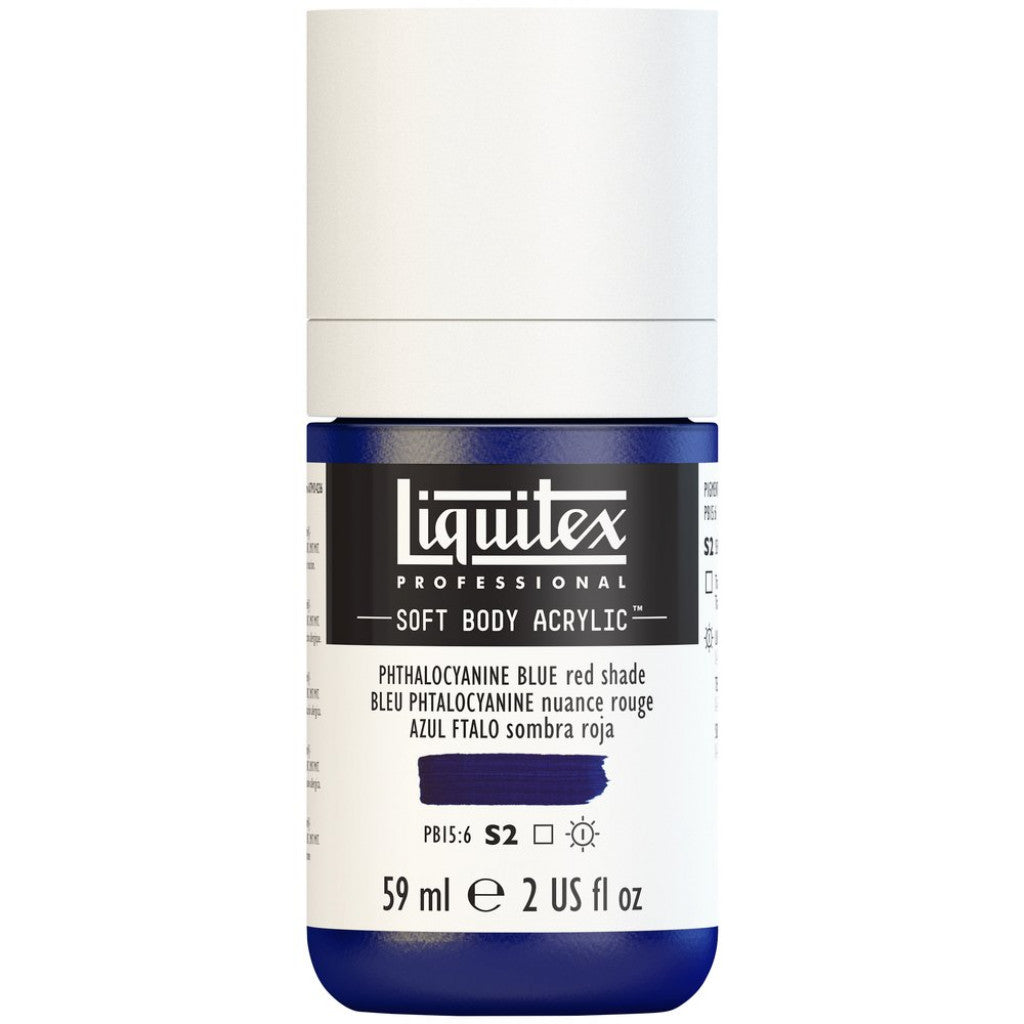 Liquitex Soft Body 59ml - 314 Phthalo Blue (Red Shade) S2