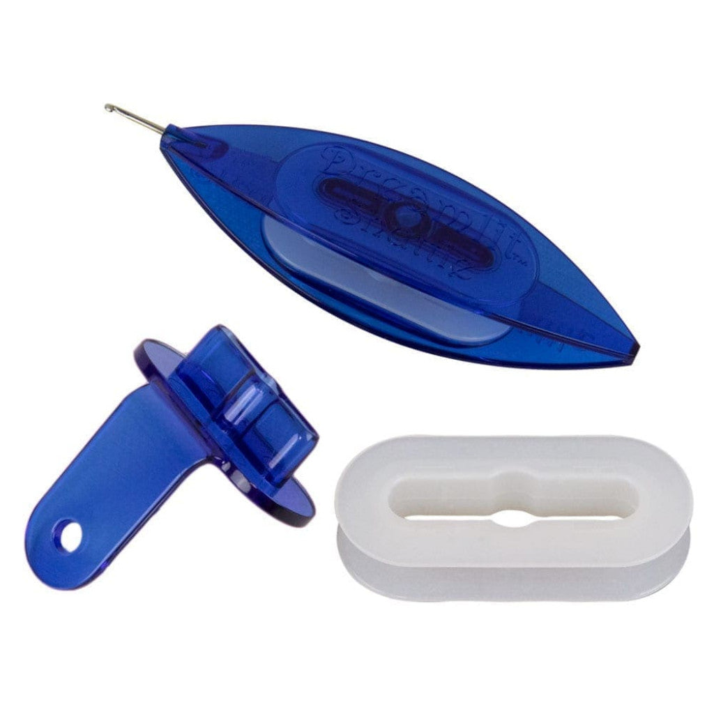Dreamlit: Posted Removable Bobbin Shuttle w/Steel Hook - Sapphire Pearls, SHH4805