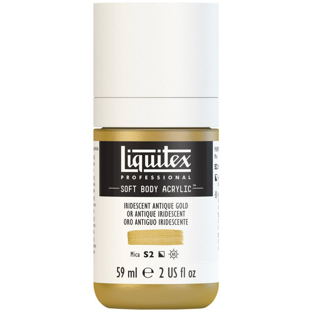 Liquitex Soft Body 59ml - 237 Iridescent Antique Gold S2