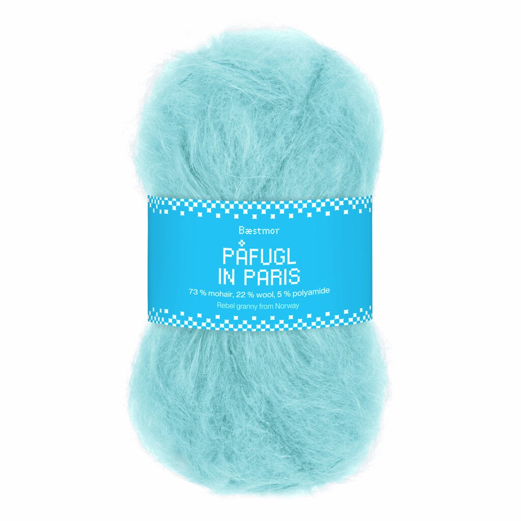 Påfugl in Paris - 7960 Caribbean Blue