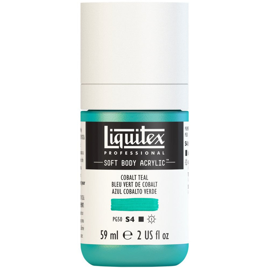 Liquitex Soft Body 59ml - 172 Cobalt Teal S4