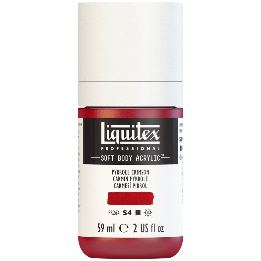 Liquitex Soft Body 59ml - 326 Pyrrole Crimson S4