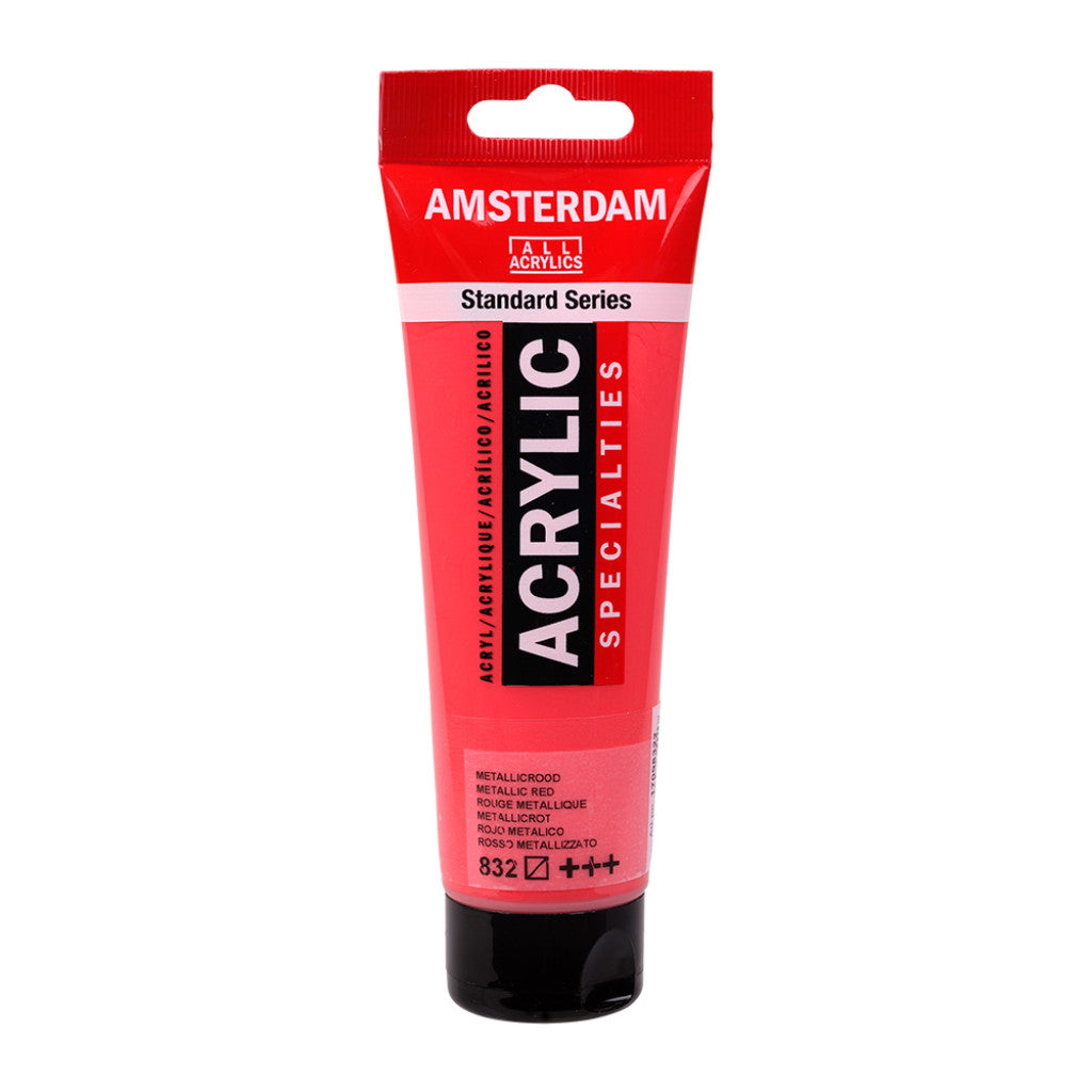 Amsterdam Standard 120ml - 832 Metallic Red