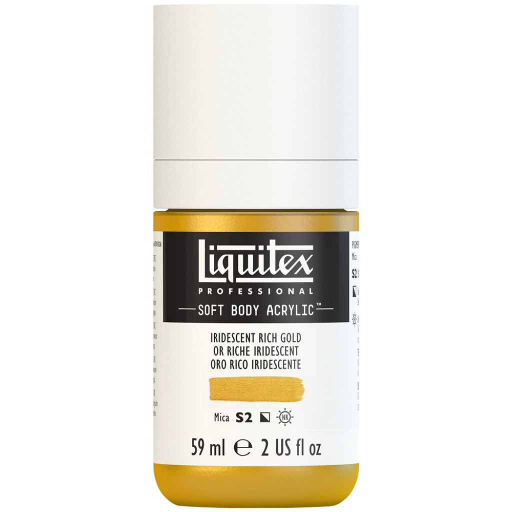 Liquitex Soft Body 59ml - 235 Iridescent Rich Gold S2
