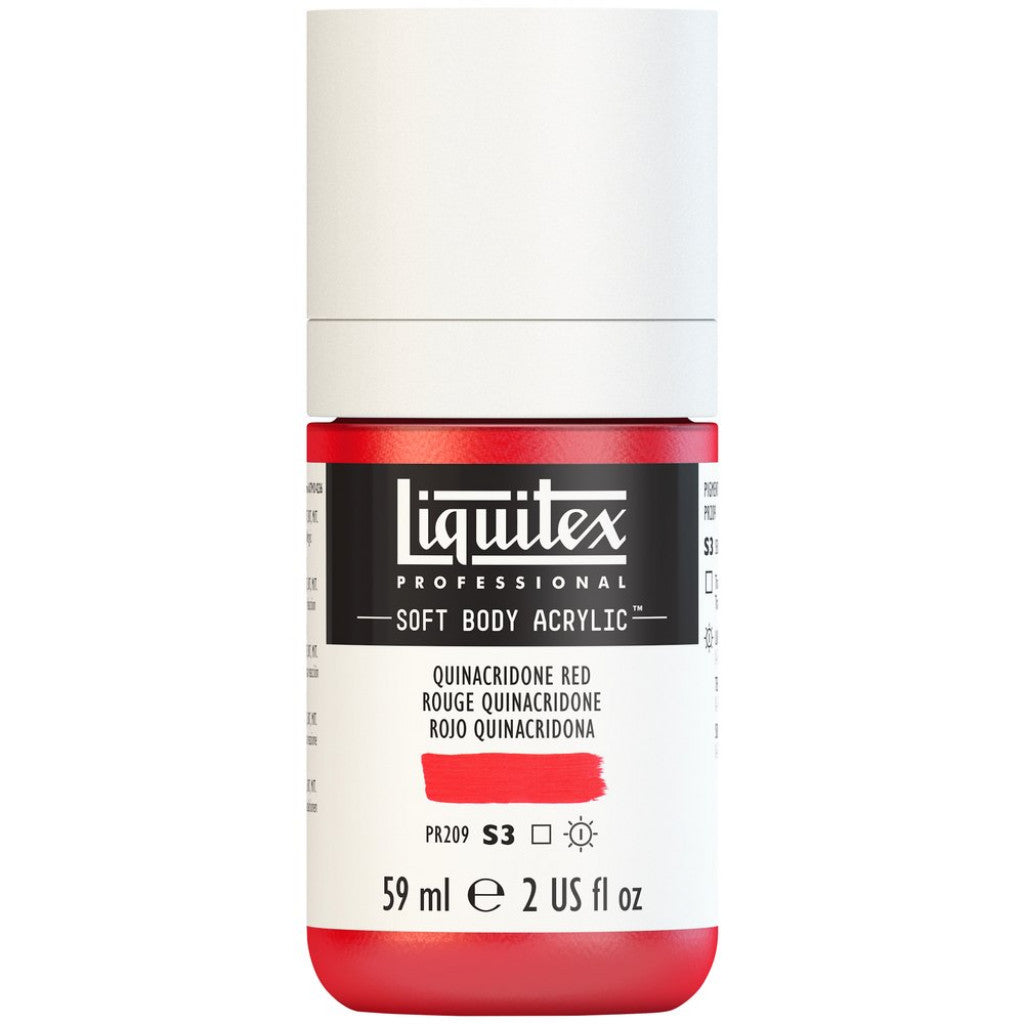 Liquitex Soft Body 59ml - 112 Quinacridone Red S3