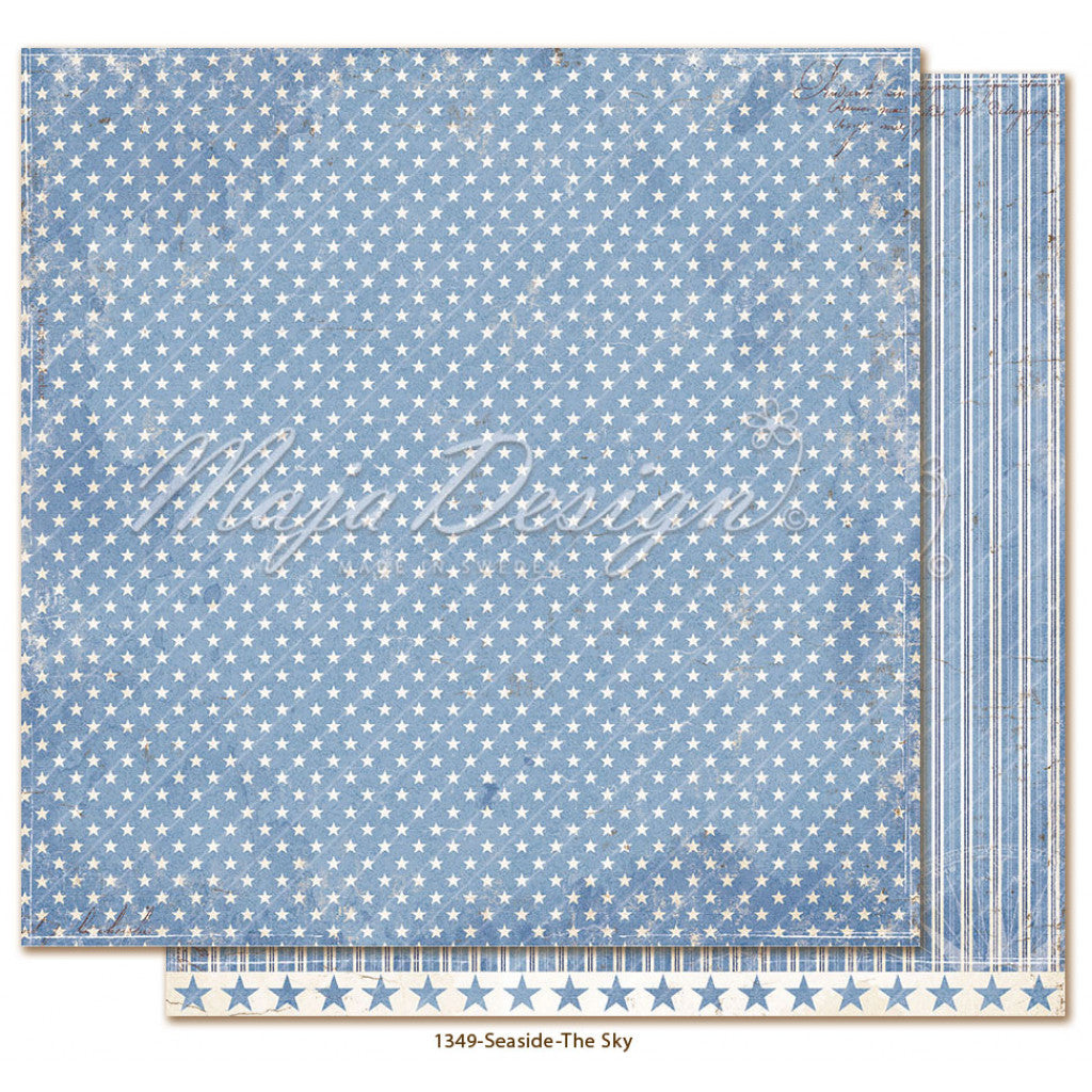 Maja Design Mønsterpapir - Seaside - The Sky