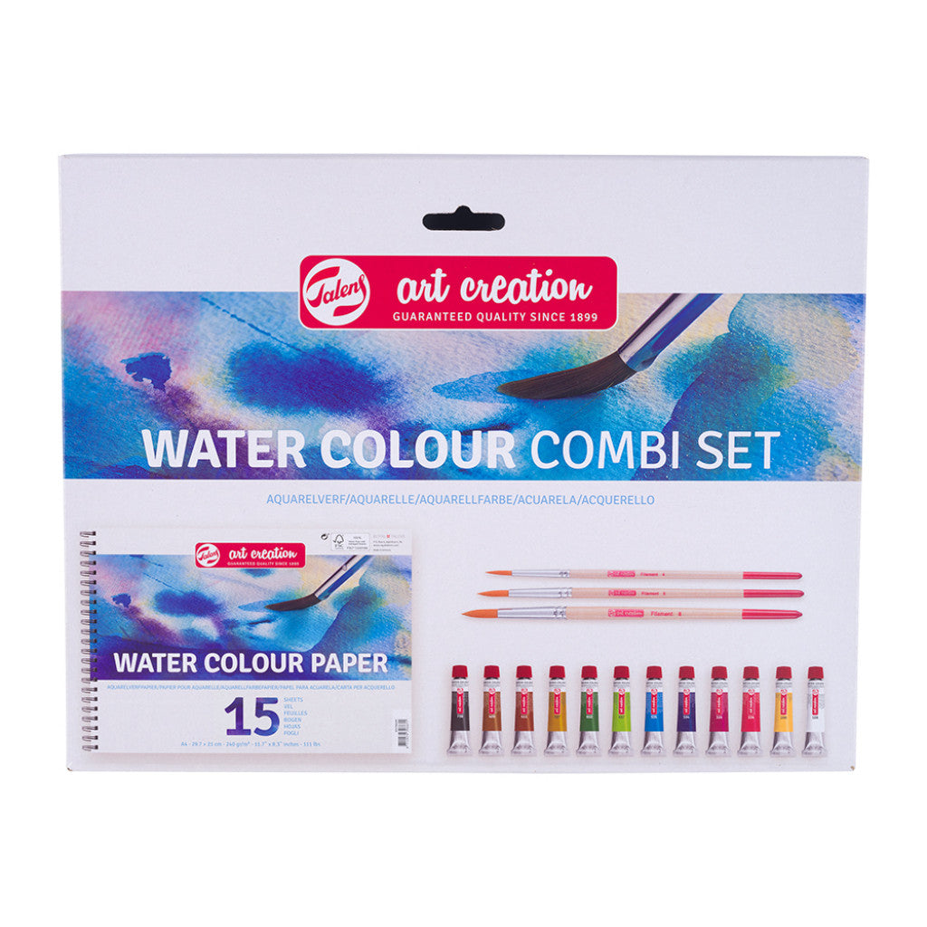 Art Creation Akvarellsett - Paper Combi Set Watercolour