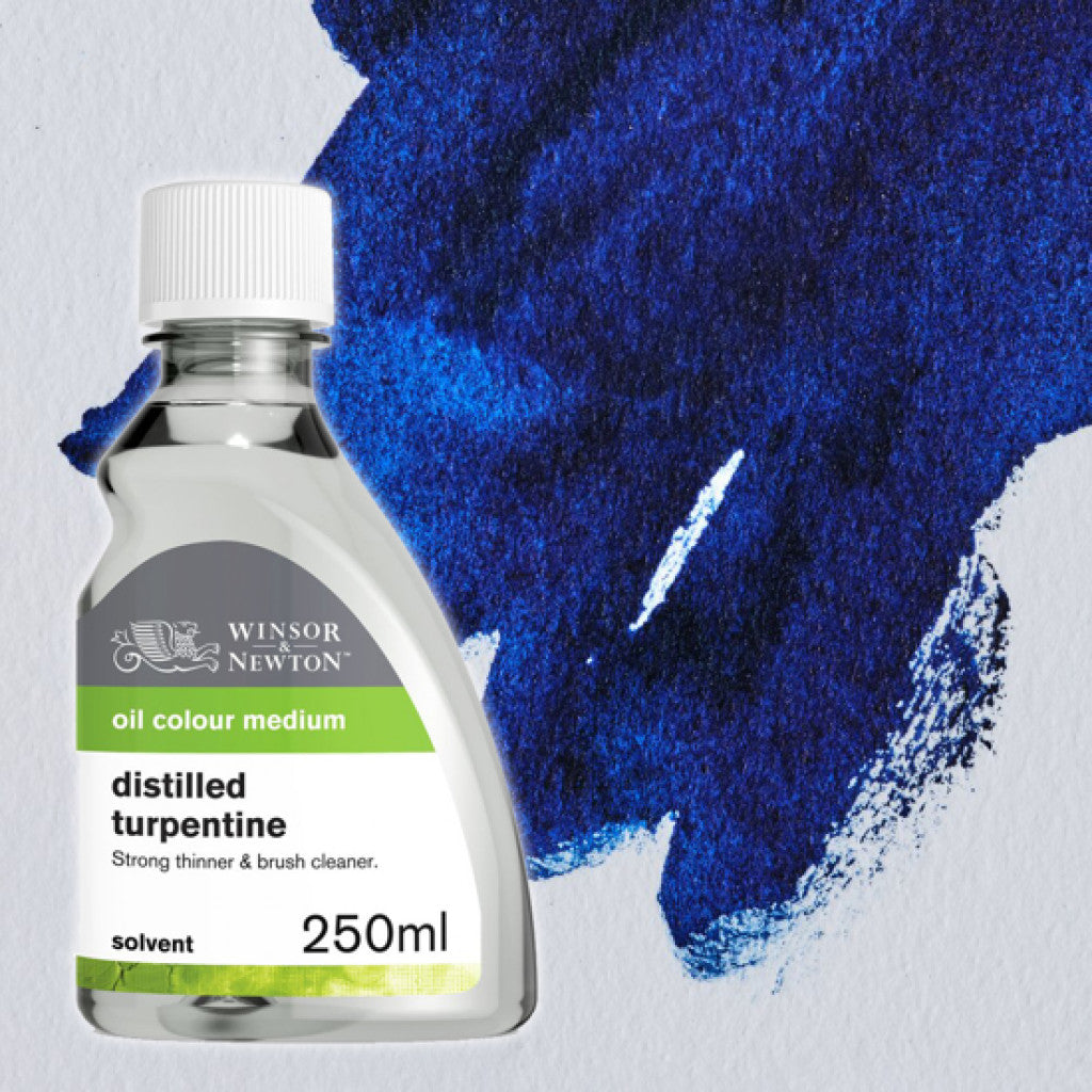 W&N medier olje - Distilled Turpentine 250 ml
