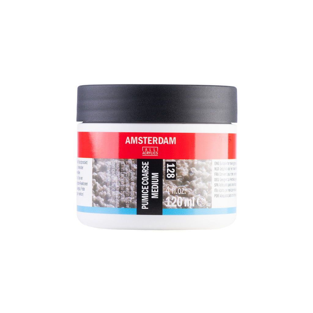 Amsterdam Medium 120ml - 128 Pumice Coarse