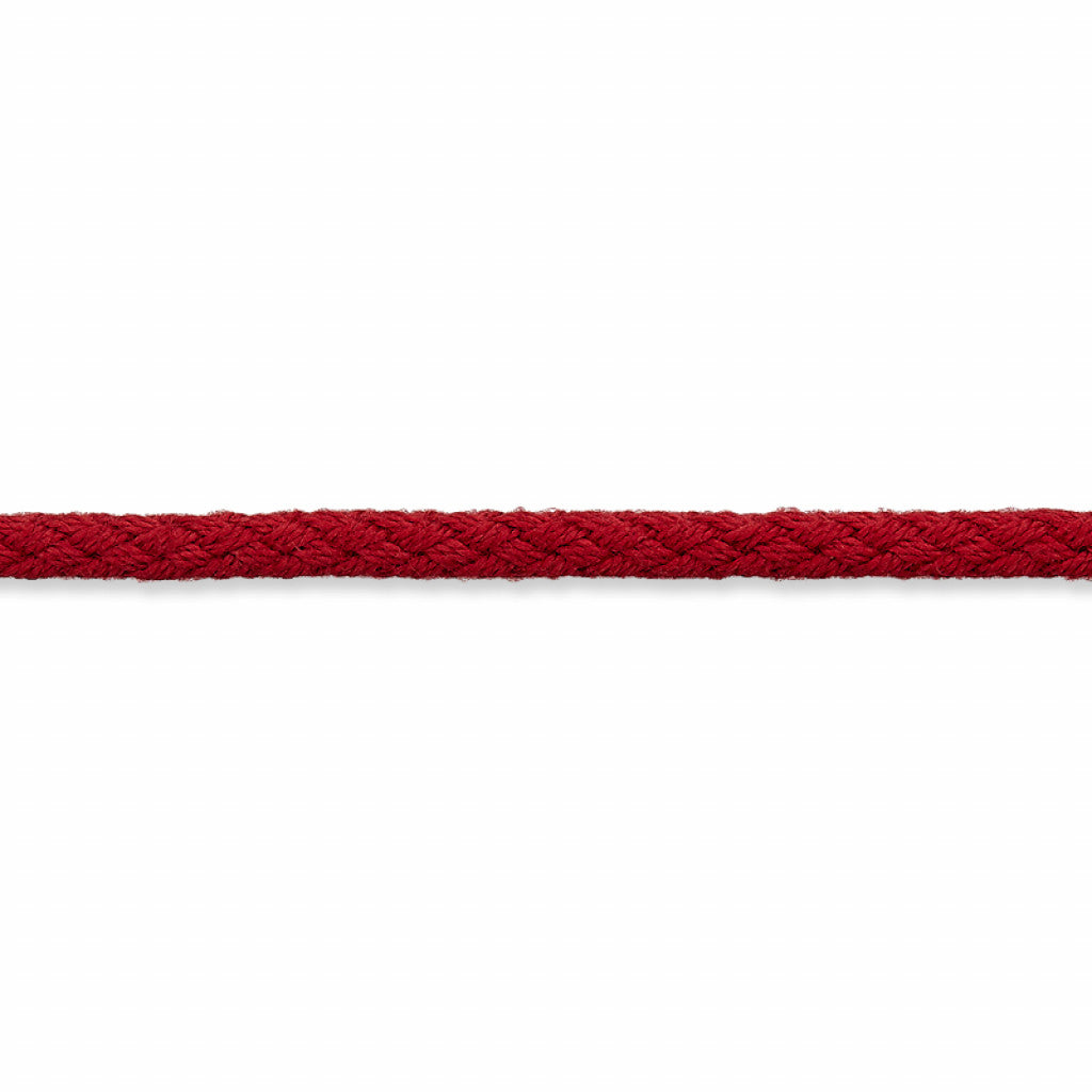 Anorakksnor, 3mm - 50 Mørk rød