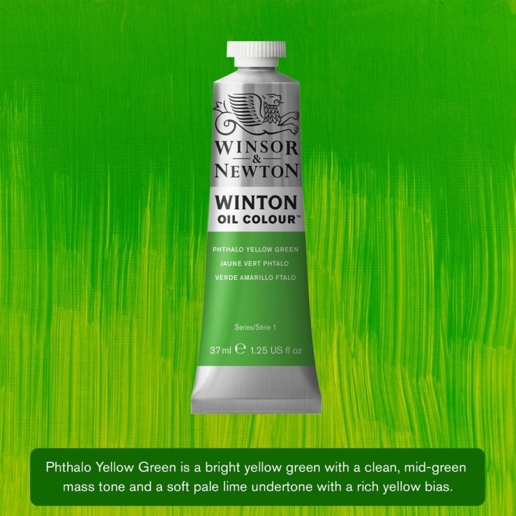 W&N - Winton Oil 37ml - 403 Phthalo Yellow Green