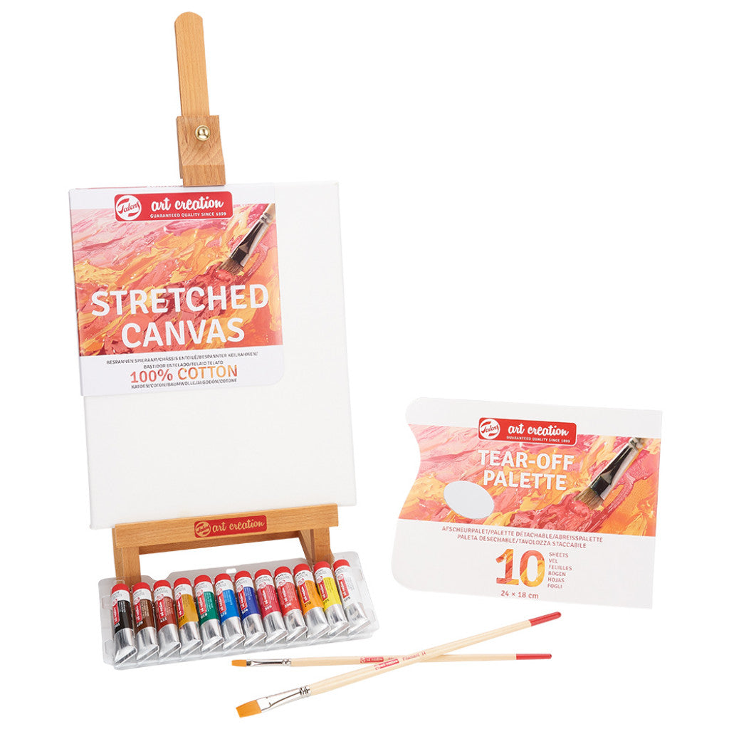 Art Creation Akryl Gavesett m/Staffeli&lerret