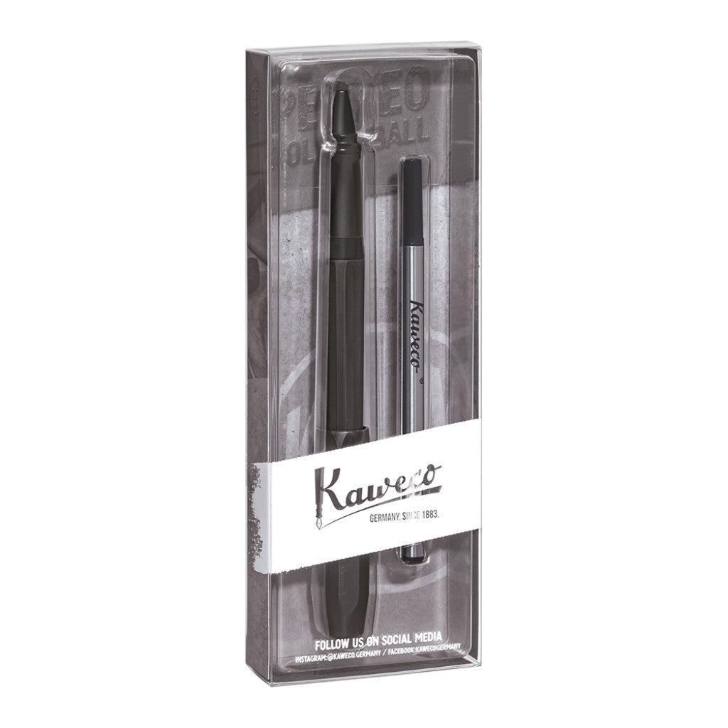 Kaweco Perkeo Roller ball Pack - 0.7mm - All Black