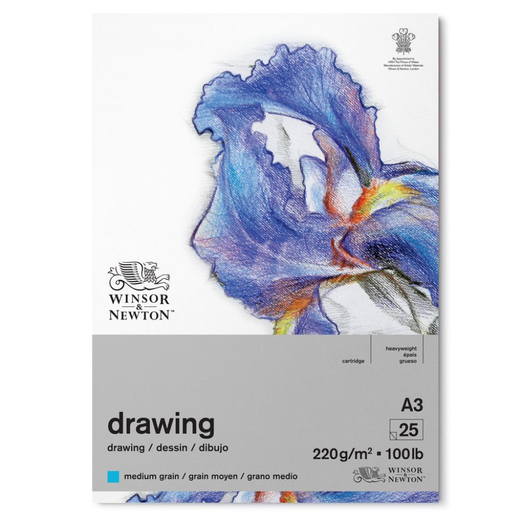 Blokk W&N Drawing, Medium Grain, 220g - A3