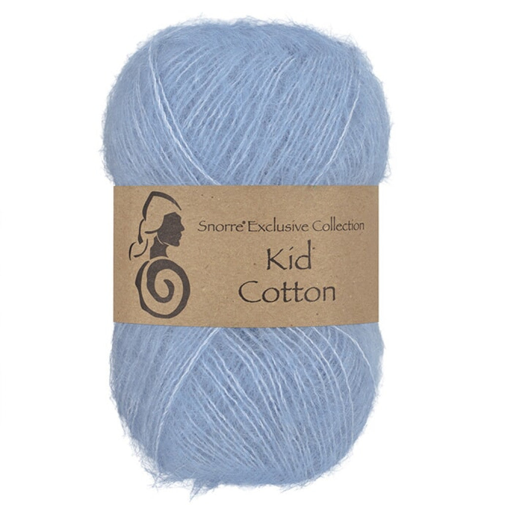 Kid Mohair Cotton - 722 Blå